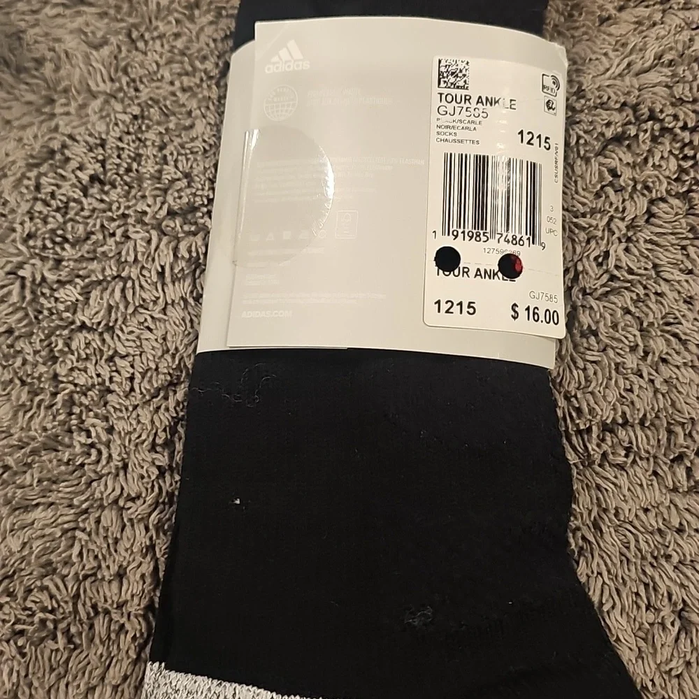 Adidas 2 Pair Prime Green Golf Socks